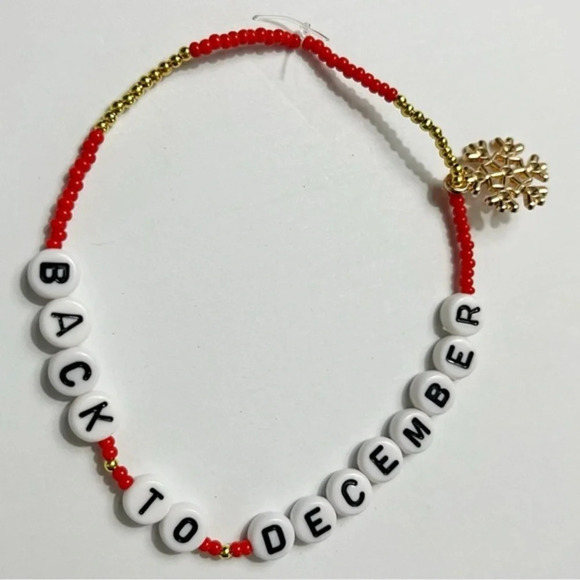 Taylor Swift Friendship Bracelet Eras Tour Back To December Speak Now Album - Picture 1 of 2